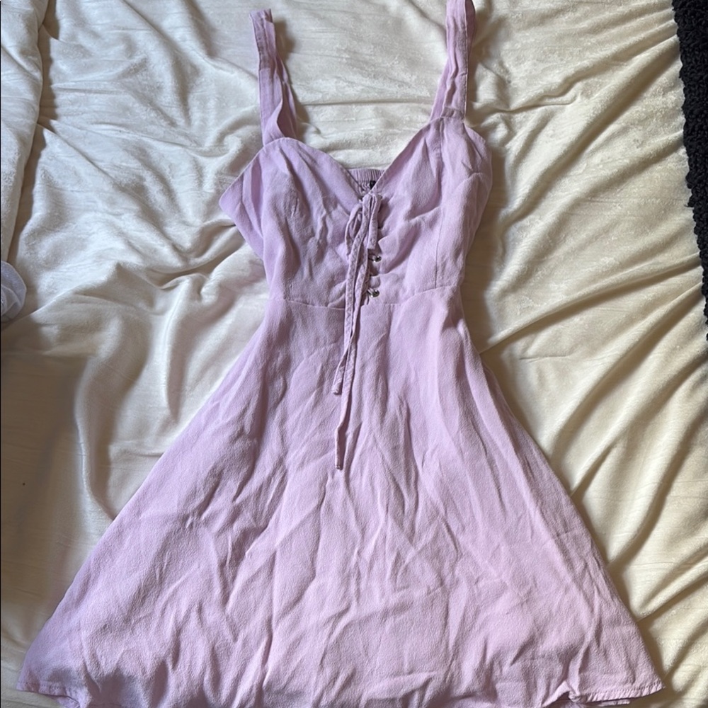 Lavender Sleeveless Dress